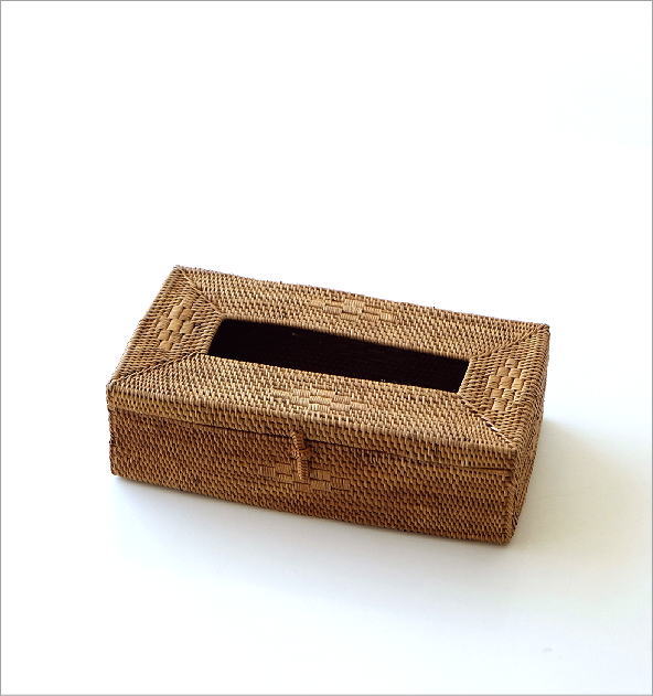 ティッシュケース アタ バリ アジアン おしゃれ シンプル ナチュラル 自然素材 かわいい ティッシュボックス アタ ティッシュbox Kan1060 ギギliving