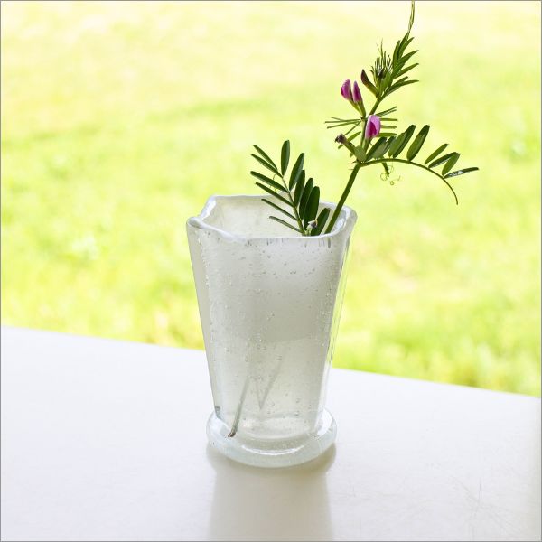 花瓶 ガラス おしゃれ かわいい フラワーベース 花器 ガラスベース 
