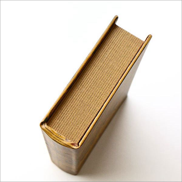 小物入れ 本型 ブック型 おしゃれ 収納ボックス 洋書 シークレットボックス レトロ ブックボックス L [kan6344] | ギギliving